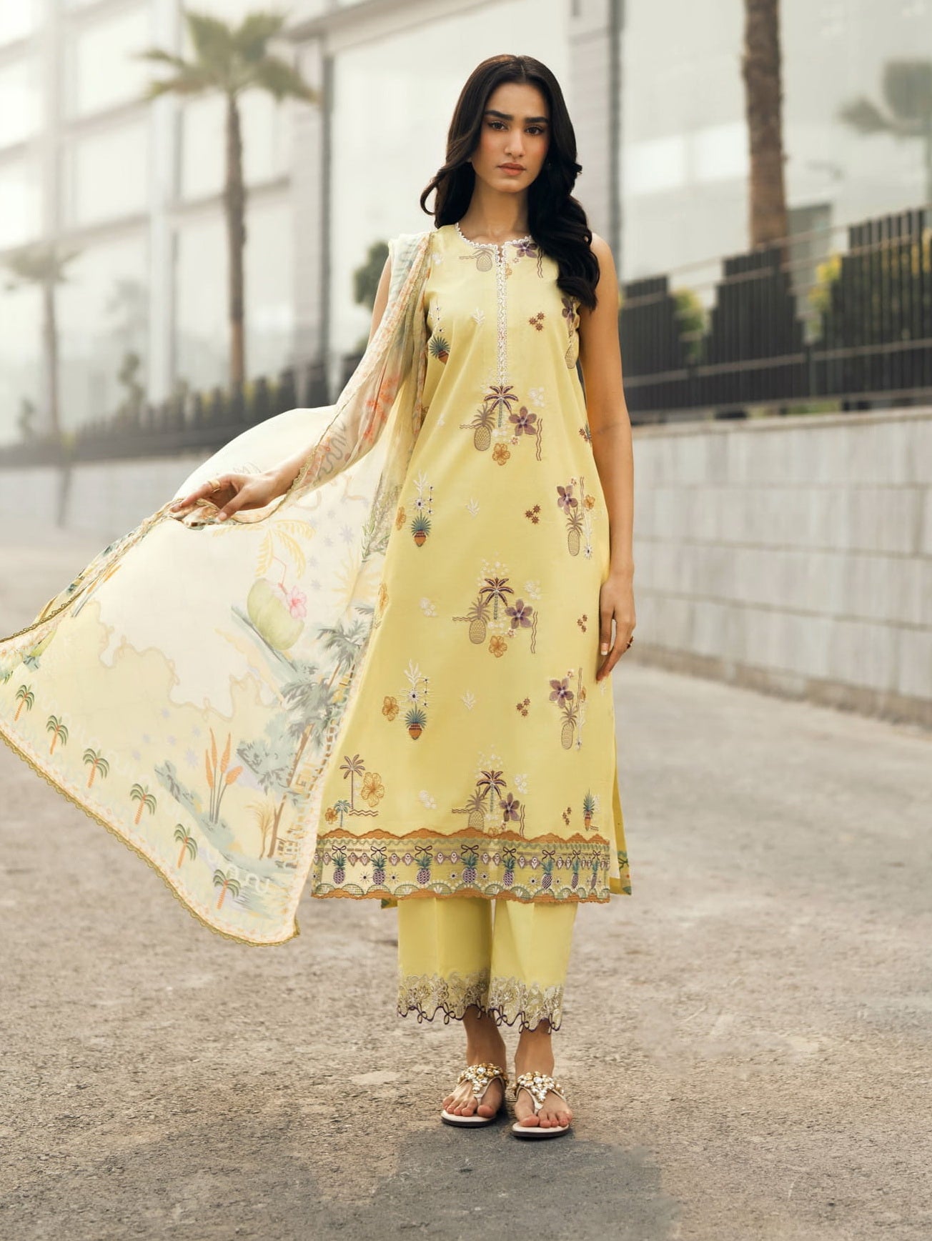 Zync by Florent Embroidered Lawn Vol:2 FZ-4A Vol:2