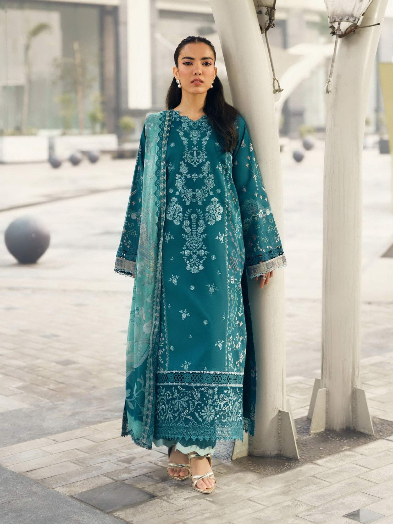 Zync by Florent Embroidered Lawn Vol:2 FZ-8A Vol:2