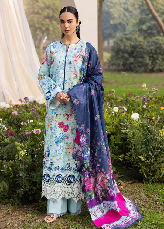 RajBari S/S Lawn Summer Printkari Exclusive (D-09)