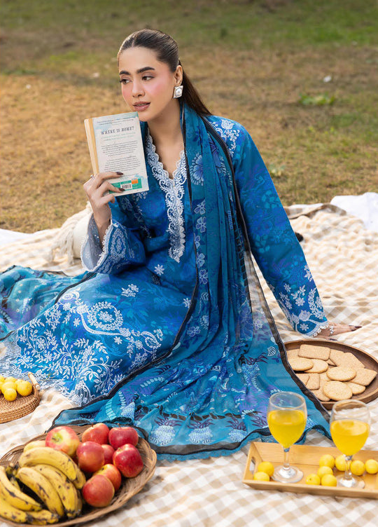 RajBari S/S Lawn Summer Printkari Exclusive (D-12)