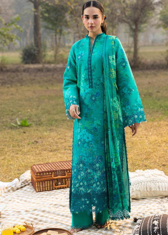 RajBari S/S Lawn Summer Printkari Exclusive (D-04)