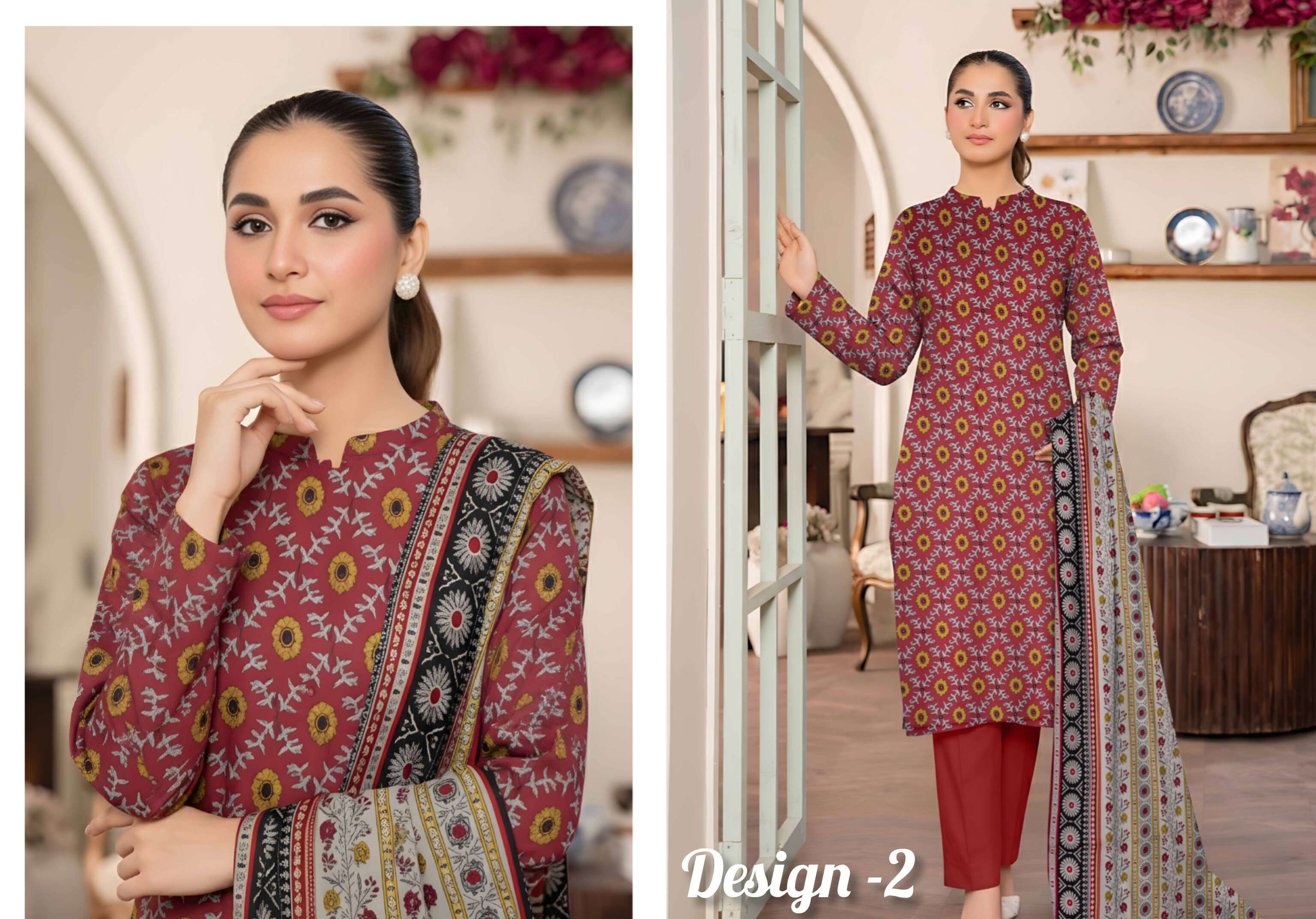 BISMA BY FIZA NOOR LAWN (vol-5) Design-2
