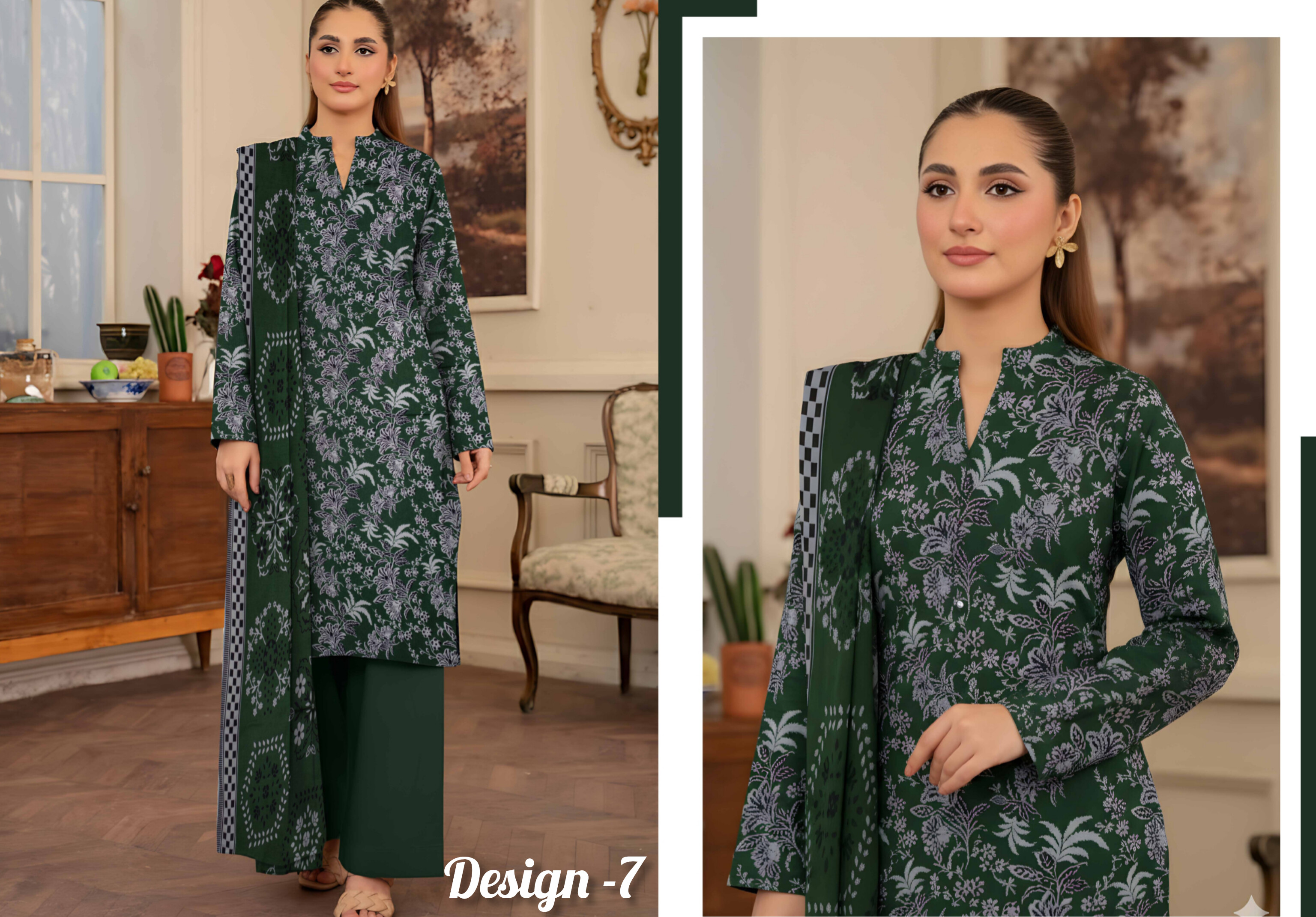 BISMA BY FIZA NOOR LAWN (vol-5) Design-7