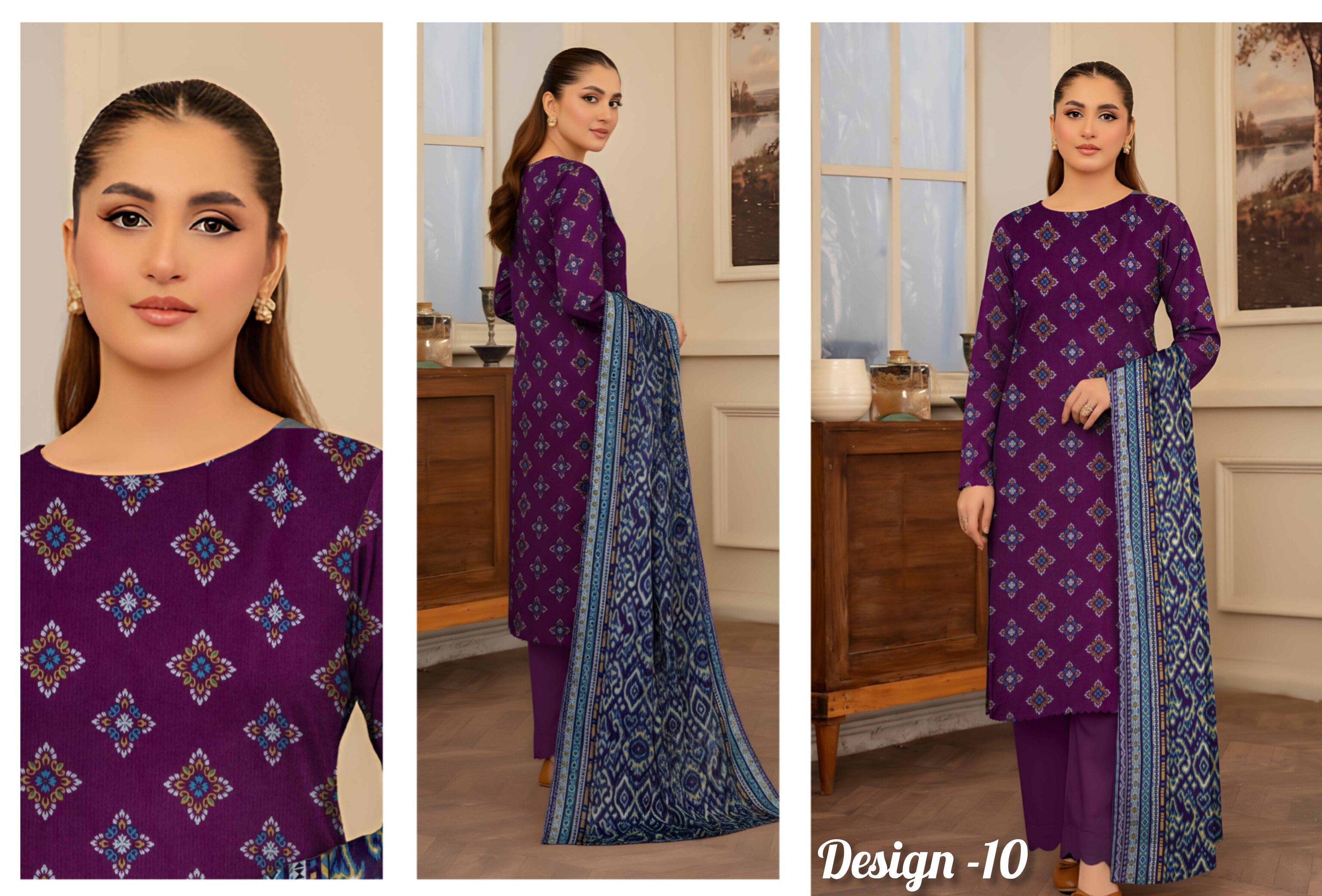 BISMA BY FIZA NOOR LAWN (vol-5) Design-10