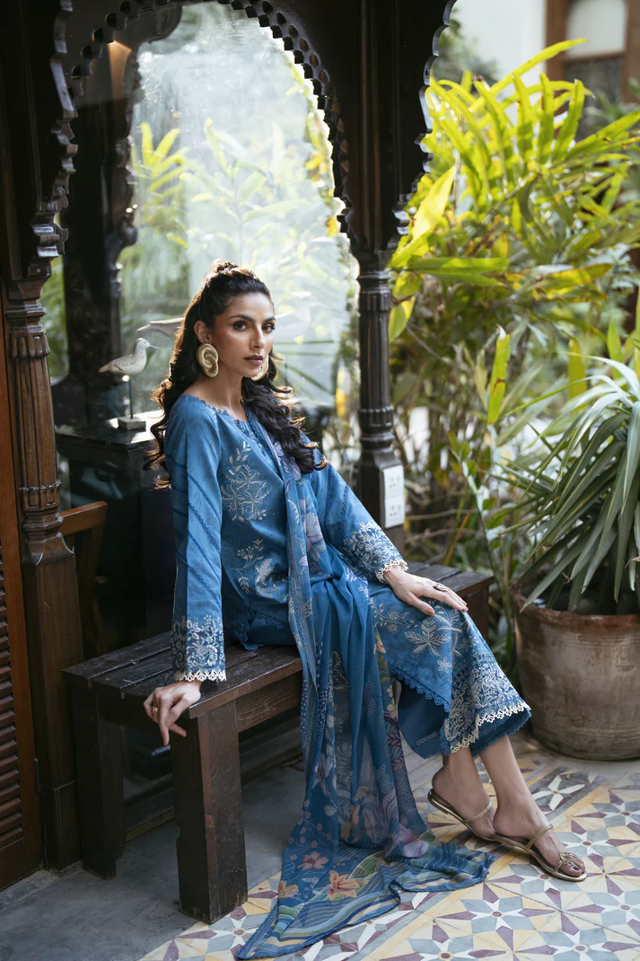 Florent Eid Edit Luxury Lawn ( FEL - 2A )