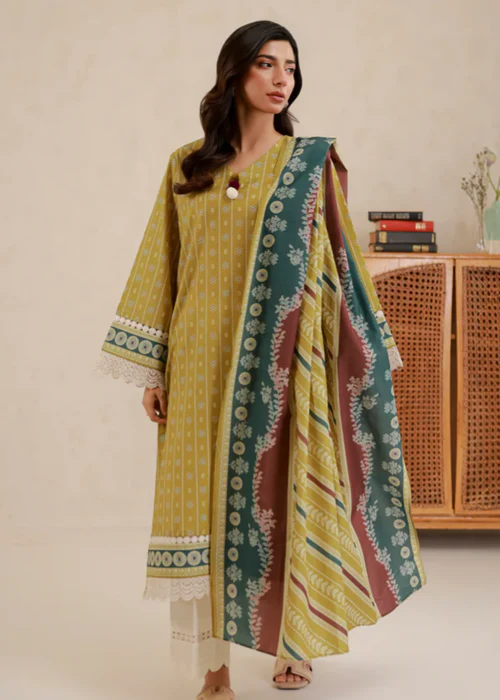 Unstiched Lawn Collection BY Zellbury (WUS26X20801)