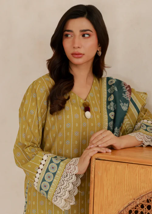 Unstiched Lawn Collection BY Zellbury (WUS26X20801)