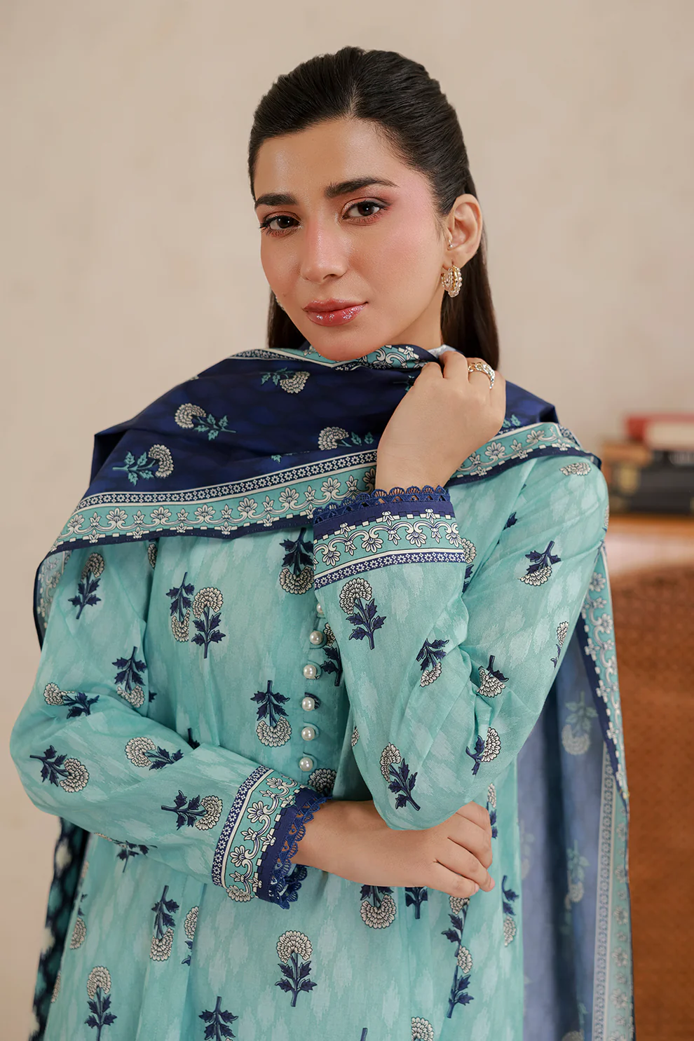 Unstiched Lawn Collection BY Zellbury (WUS26X20922  )