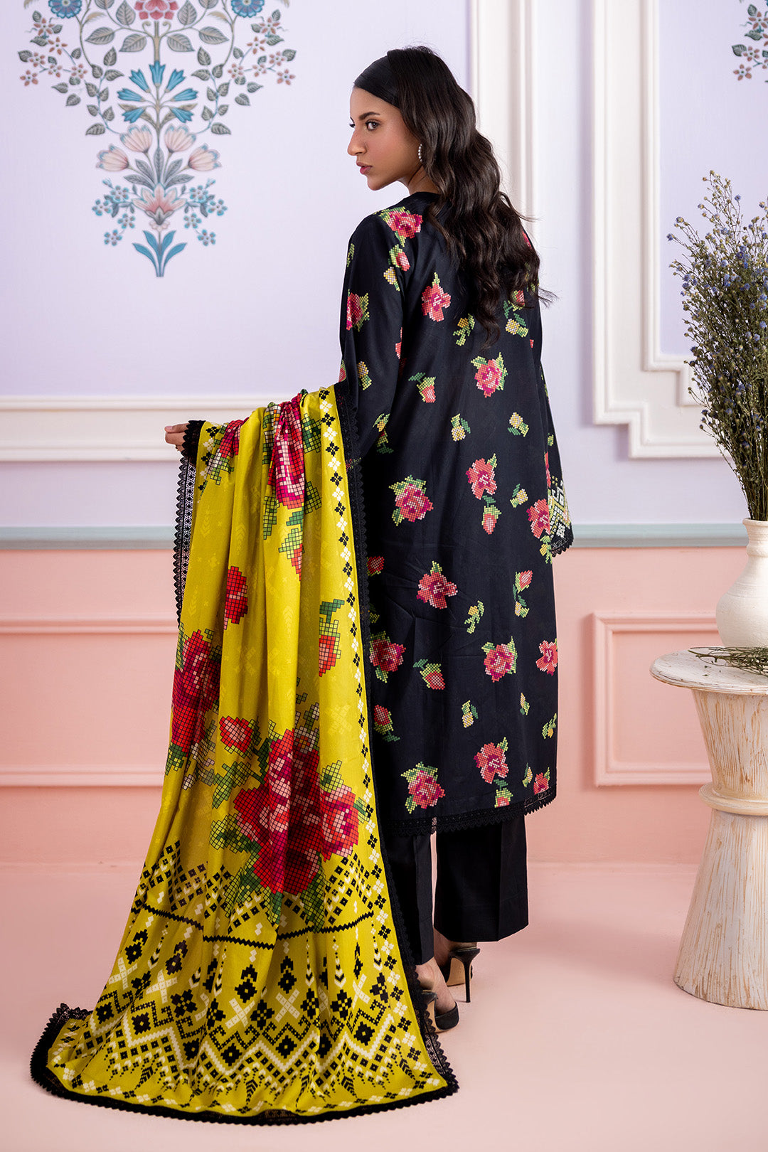 Unstiched Lawn Collection BY Zellbury (WUS26E20599 )