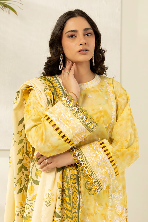 Unstiched Lawn Collection BY Zellbury (WUS26E20408 )