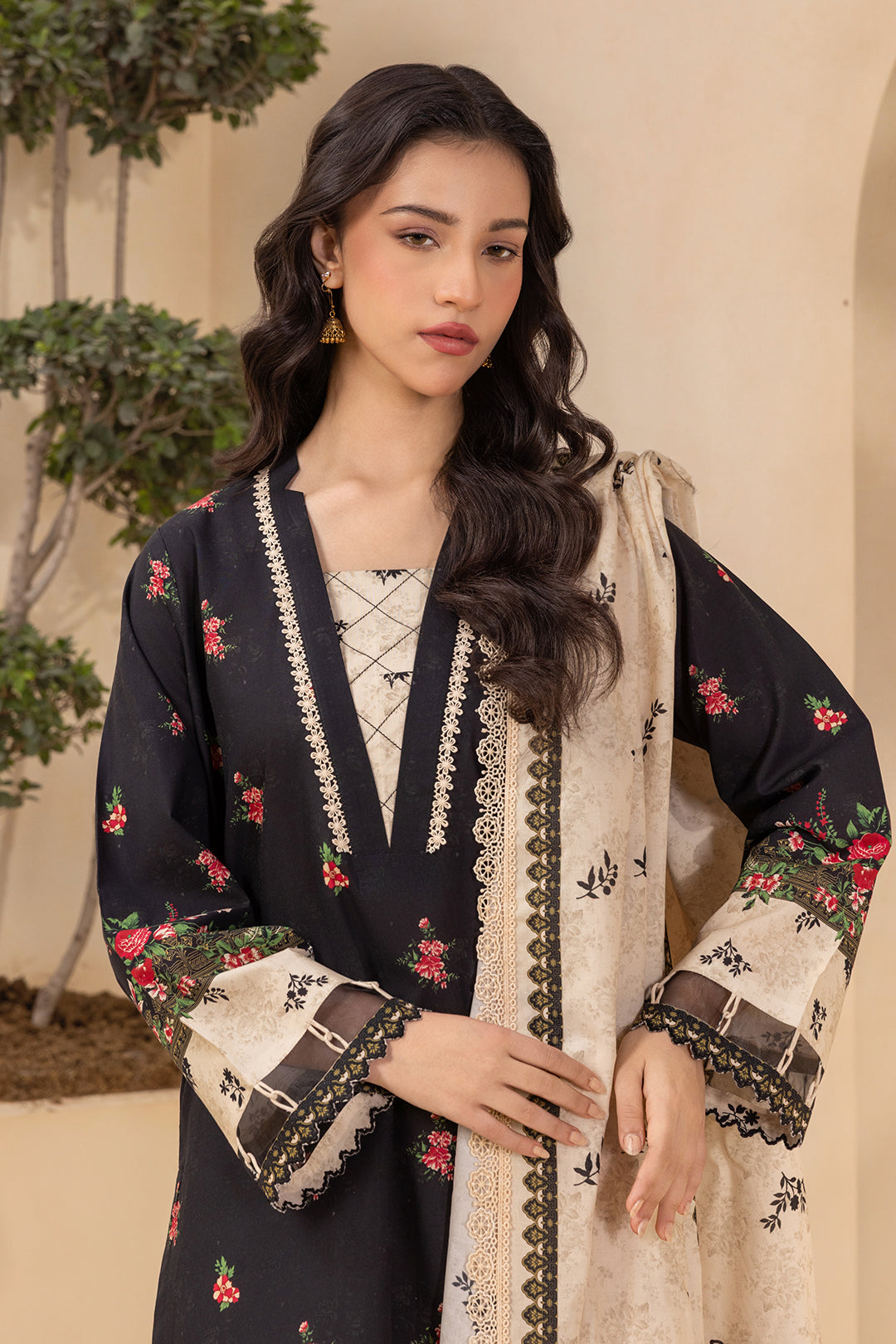 Unstiched Lawn Collection BY Zellbury (WUS26E20698 )