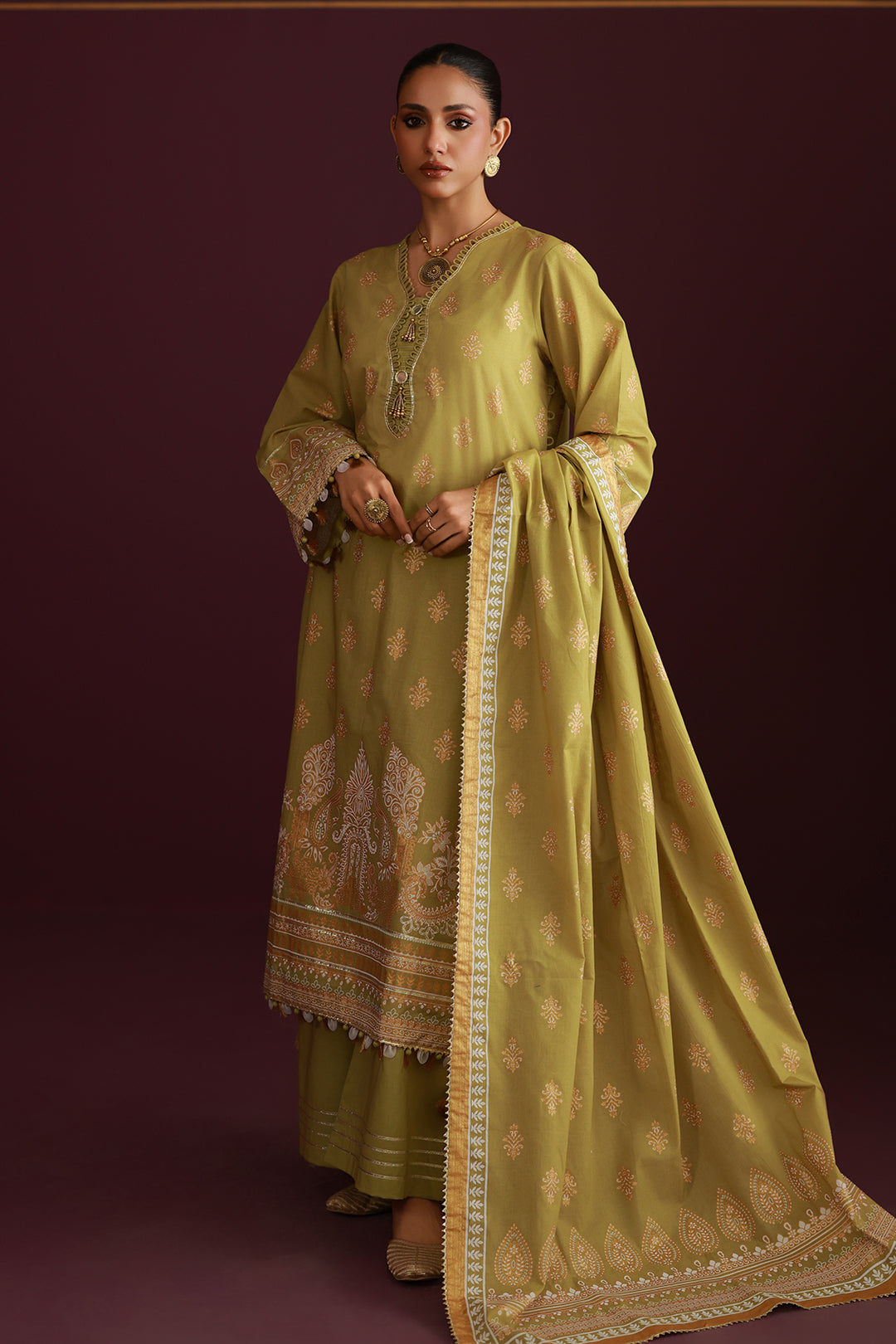 Unstiched Lawn Collection BY Zellbury (WUS26X30702 )