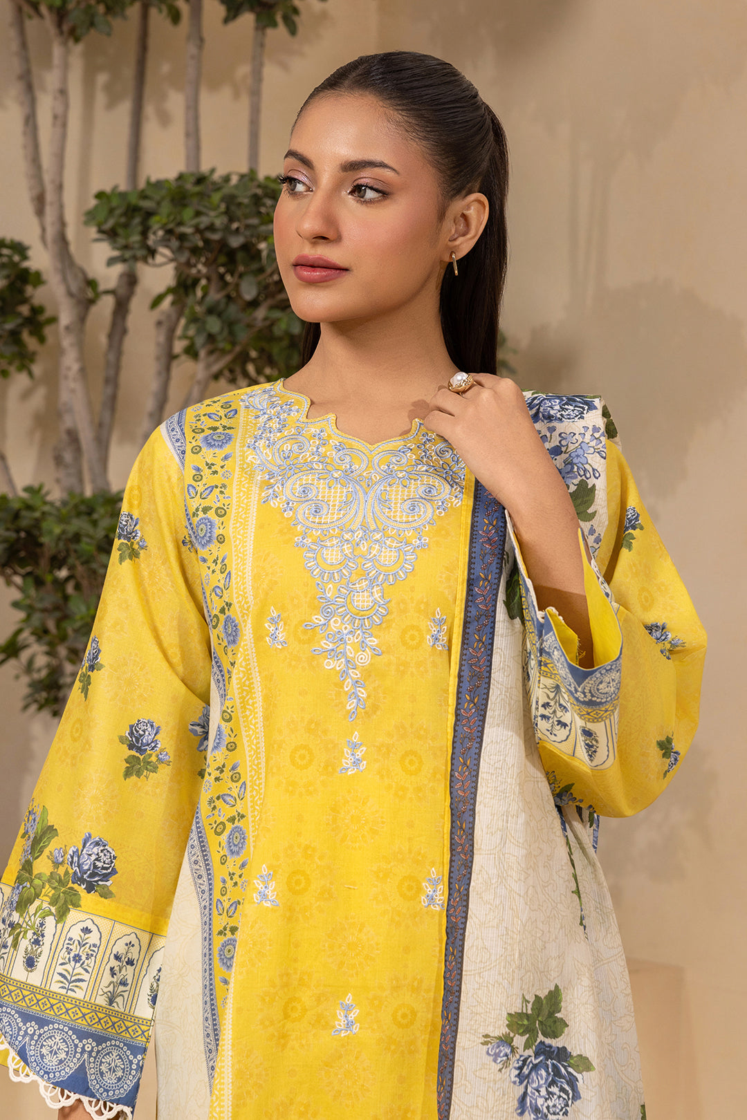 Unstiched Lawn Collection BY Zellbury (WUS26E30642 )