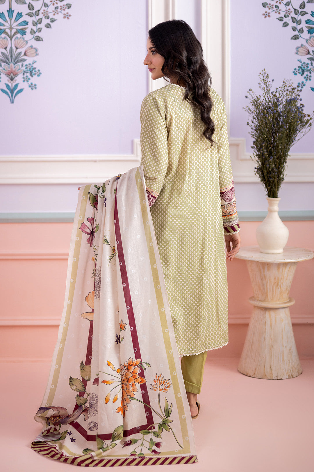 Unstiched Lawn Collection BY Zellbury (WUS26E30444)