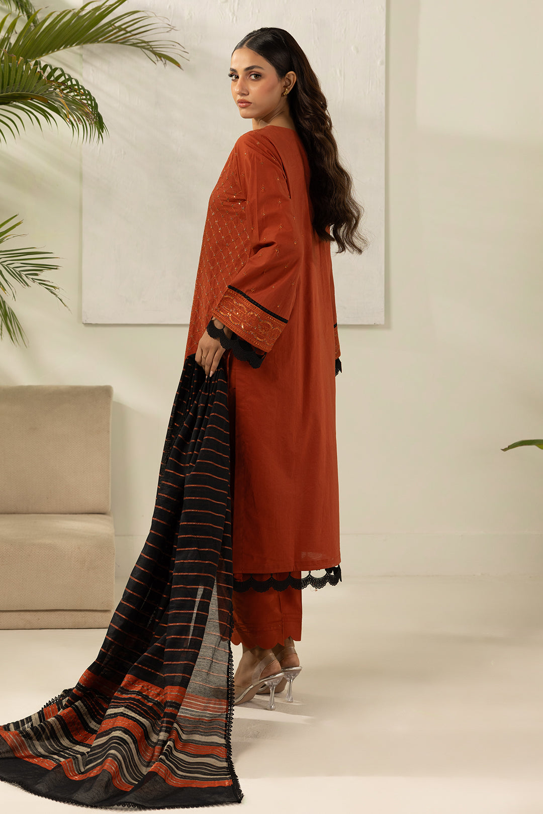 Unstiched Lawn Collection BY Zellbury (WUS26E30448 )