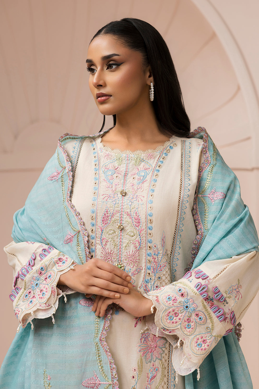 Unstiched Lawn Collection BY Zellbury(WUS26E30453)