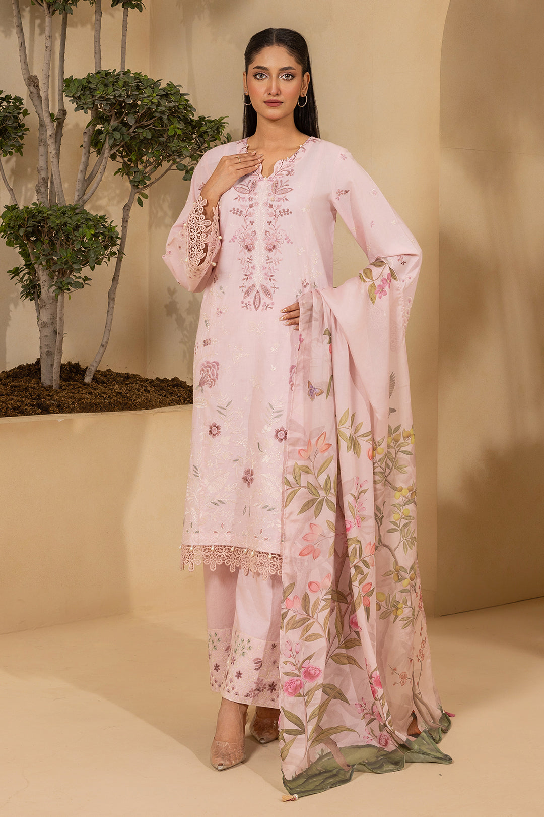 Unstiched Lawn Collection BY Zellbury (WUS26E30458 )