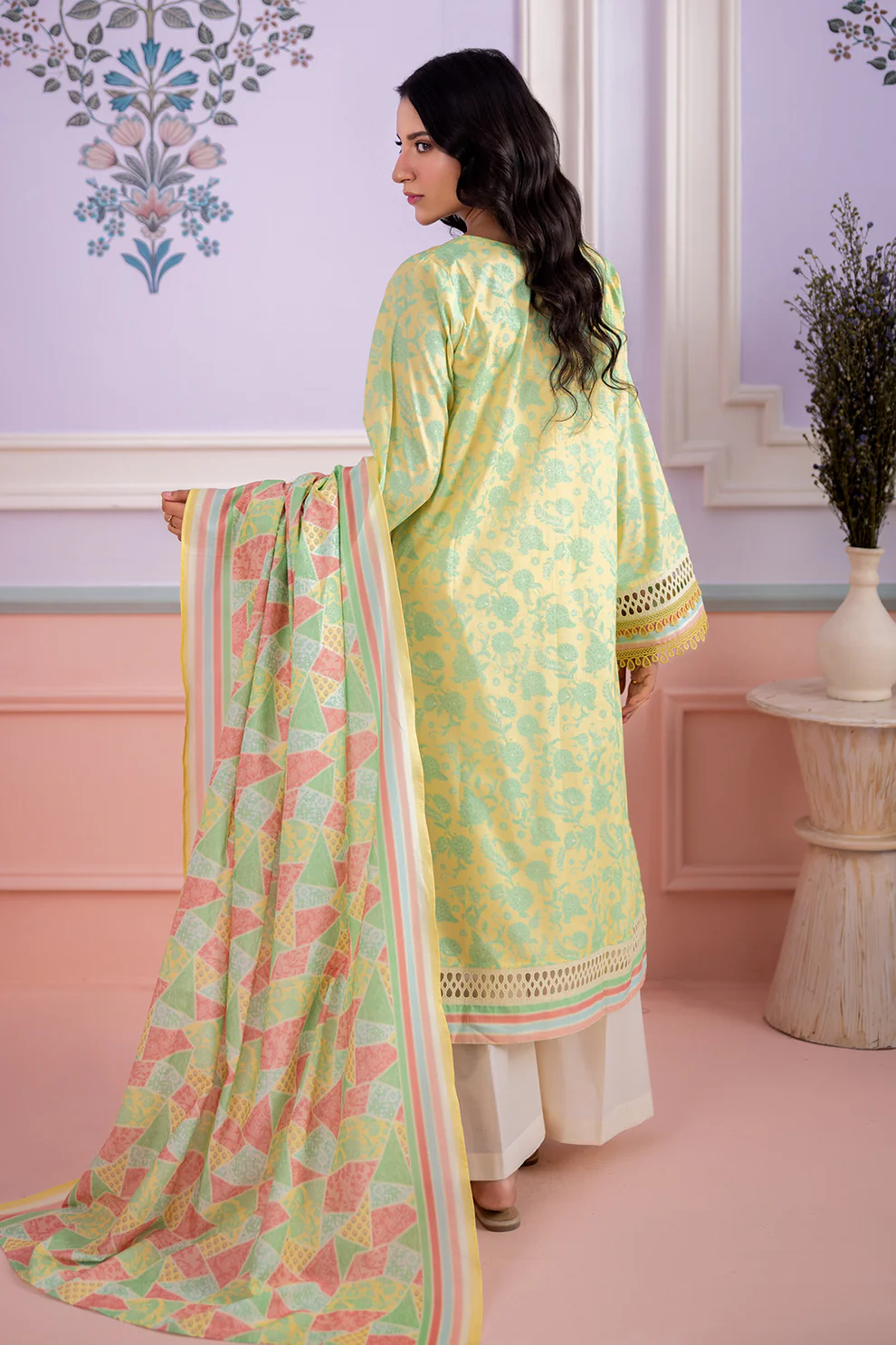 Unstiched Lawn Collection BY Zellbury (WUS26E20468 )