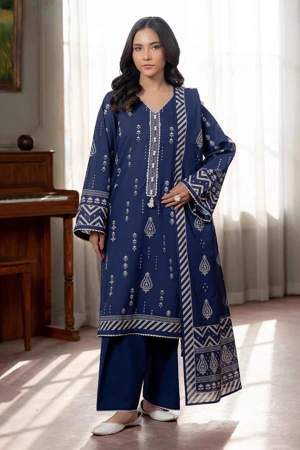 Unstiched Lawn Collection BY Zellbury (WUS26X30559 )