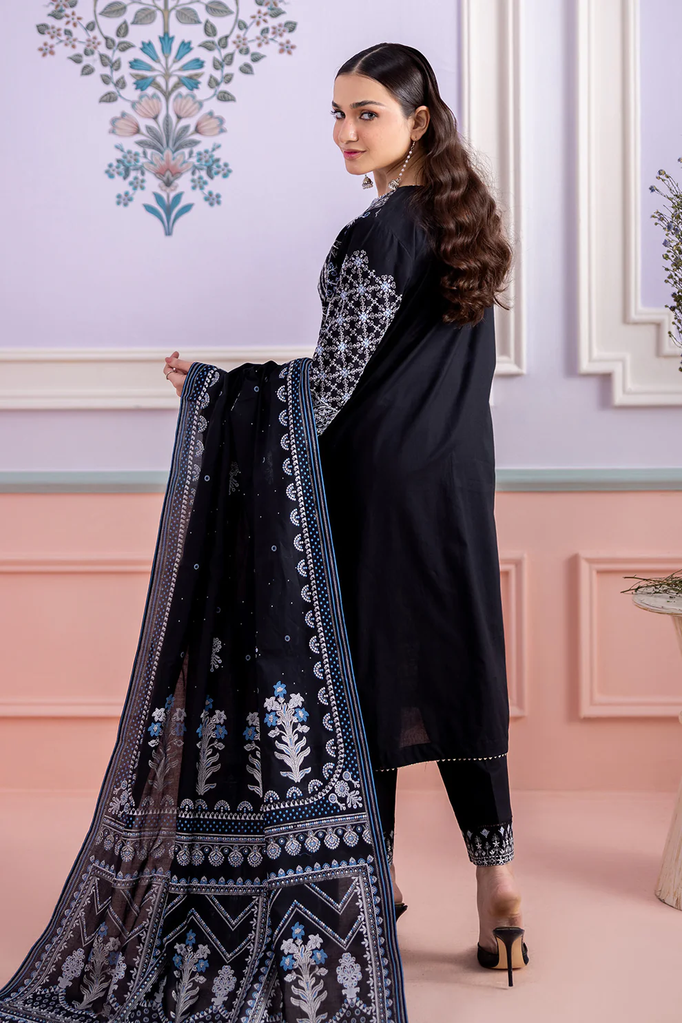 Unstiched Lawn Collection BY Zellbury (WUS26E30449 )