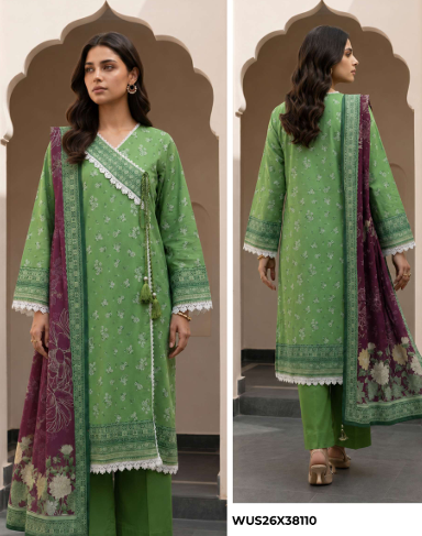 Unstiched 3 Piece Lawn Collection BY Zellbury(WUS26X38110)