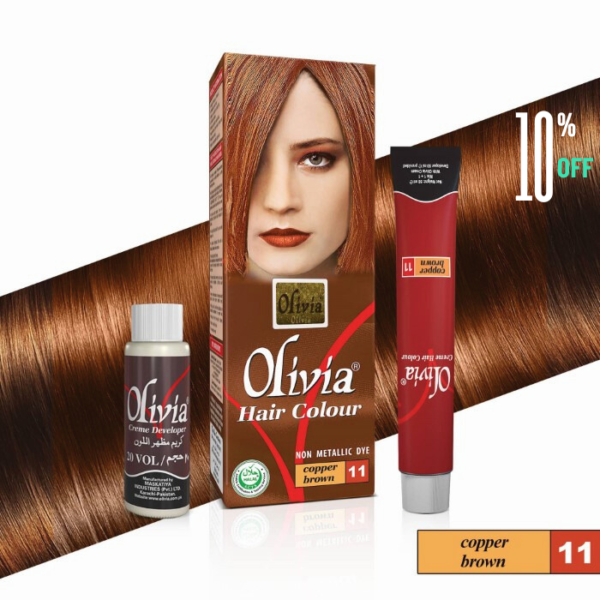 Olivia Hair Color (Copper Brown 11)