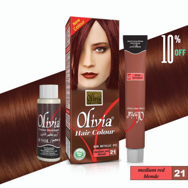 Olivia Hair Color 21 Medium Red Blonde