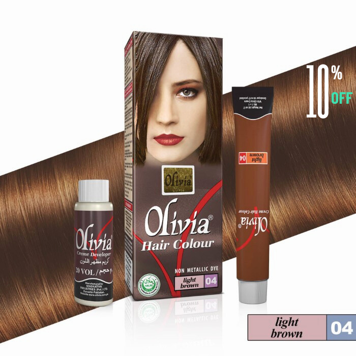 Olivia Hair Color (Light brown 04)